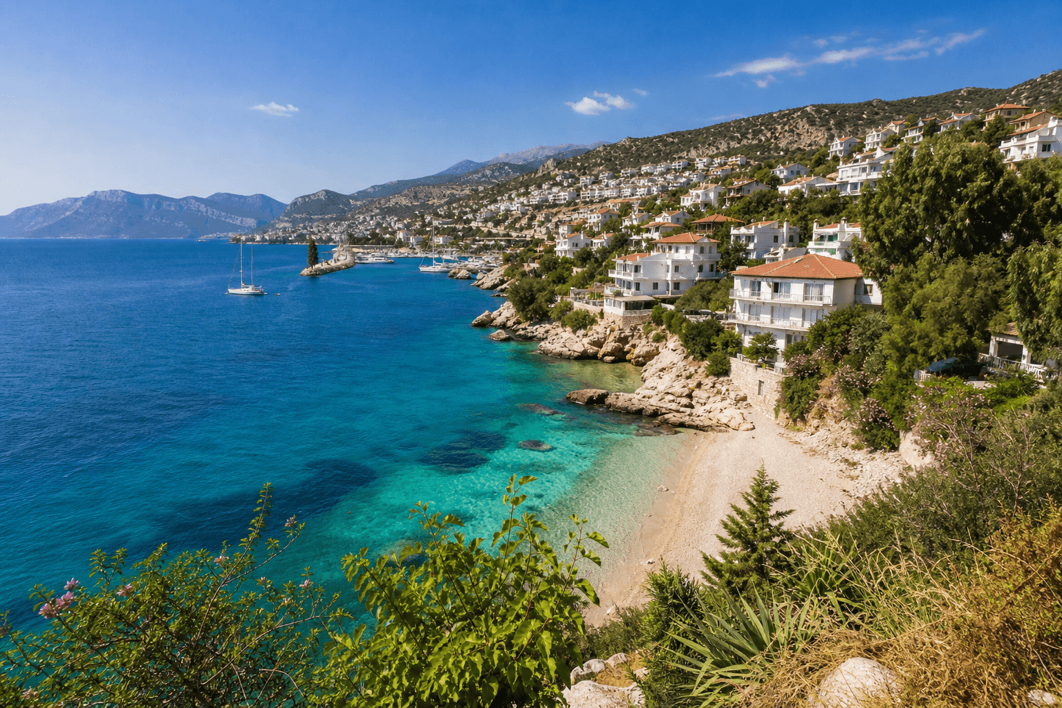 Kaş — proje konumu görseli