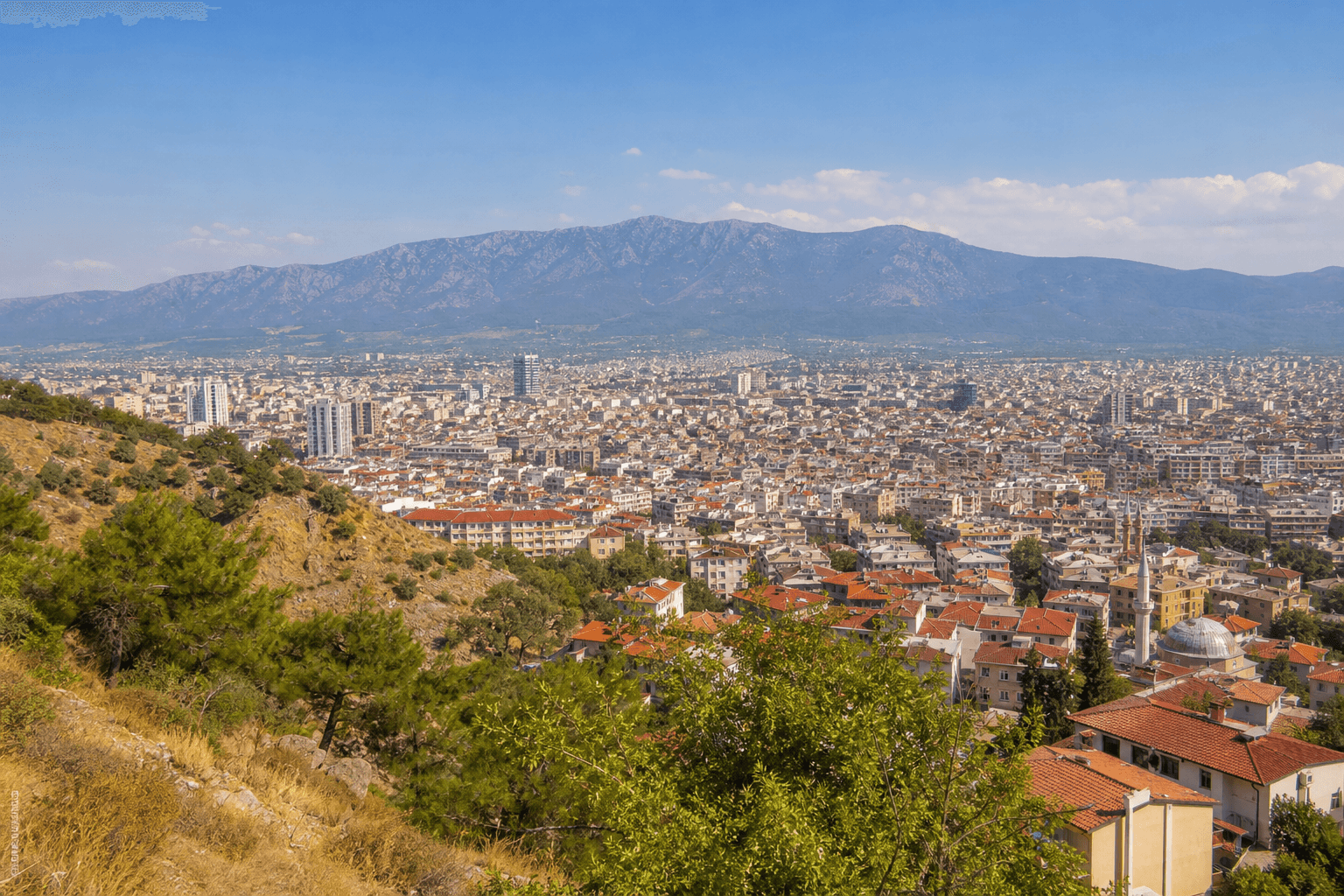 Manisa şehri — proje konumu görseli
